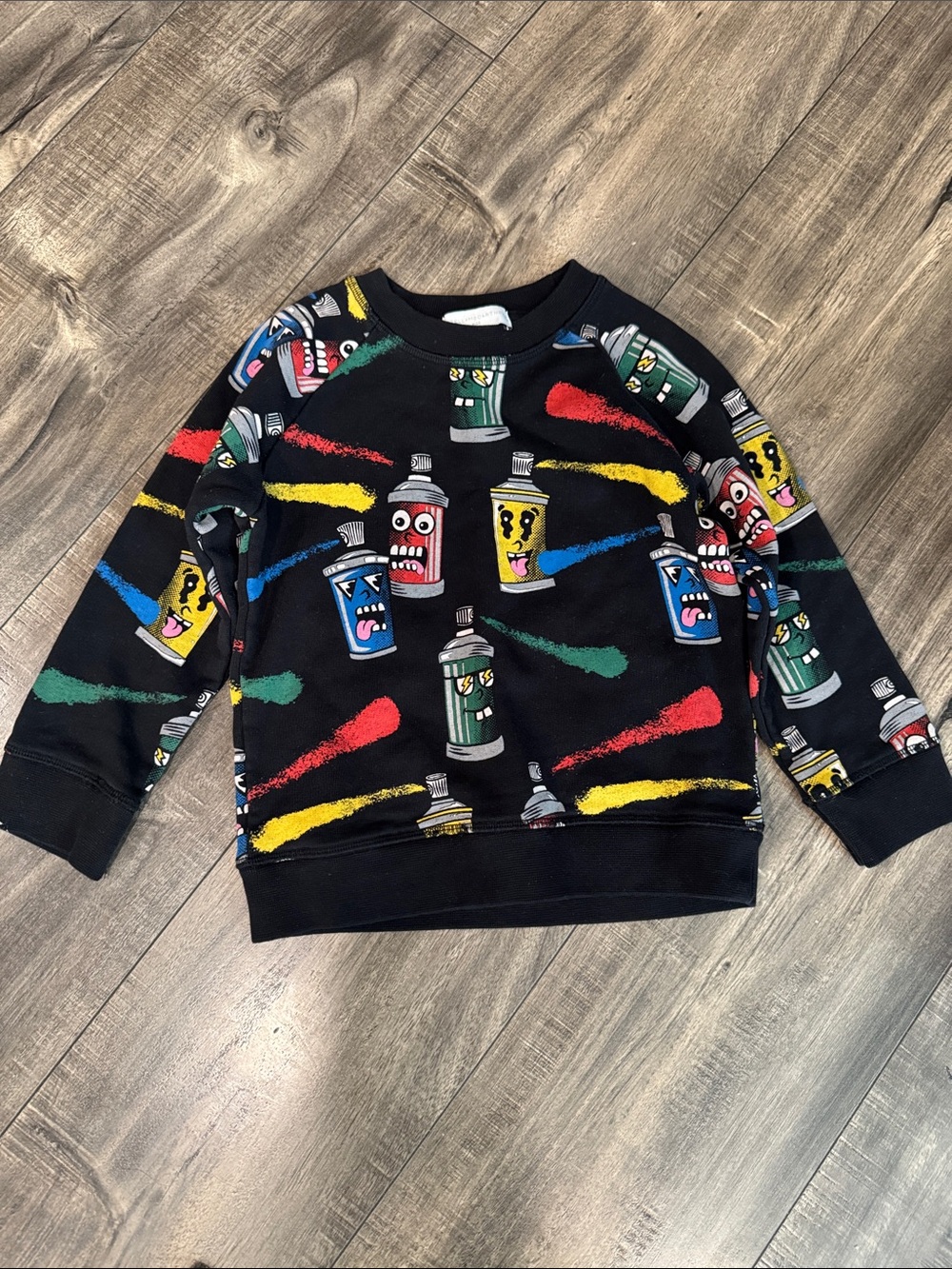 Stella McCartney Spray Paint Organic Cotton Sweatshirt